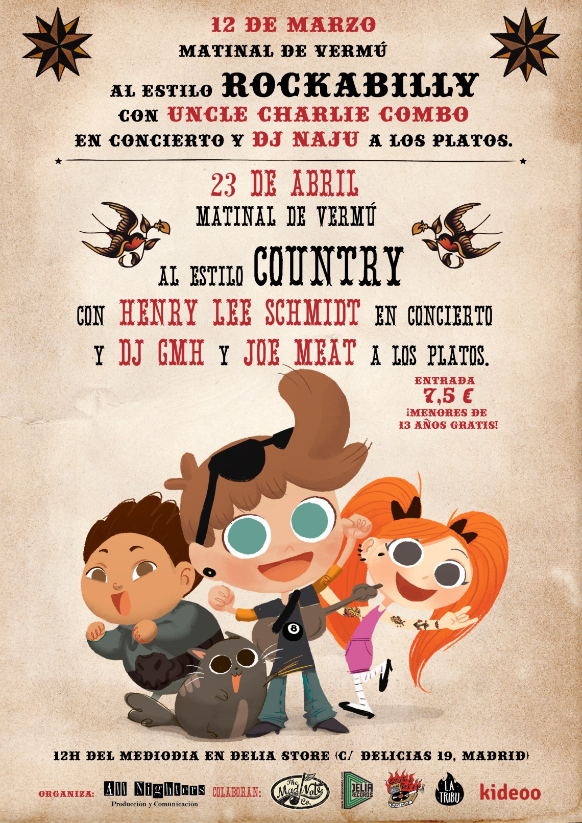 ESTILO ROKABILLY Y COUNTRY A4