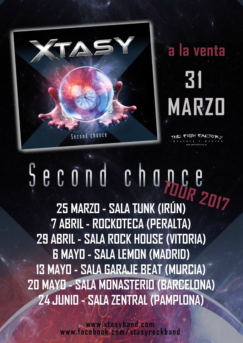 Xtasy - Tour 1st leg Internet