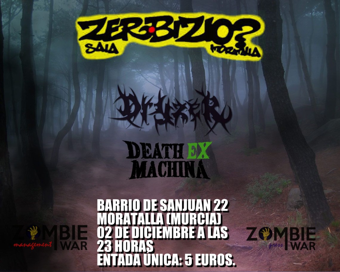 Dryzer cartel Zerbizio 2 diciembre