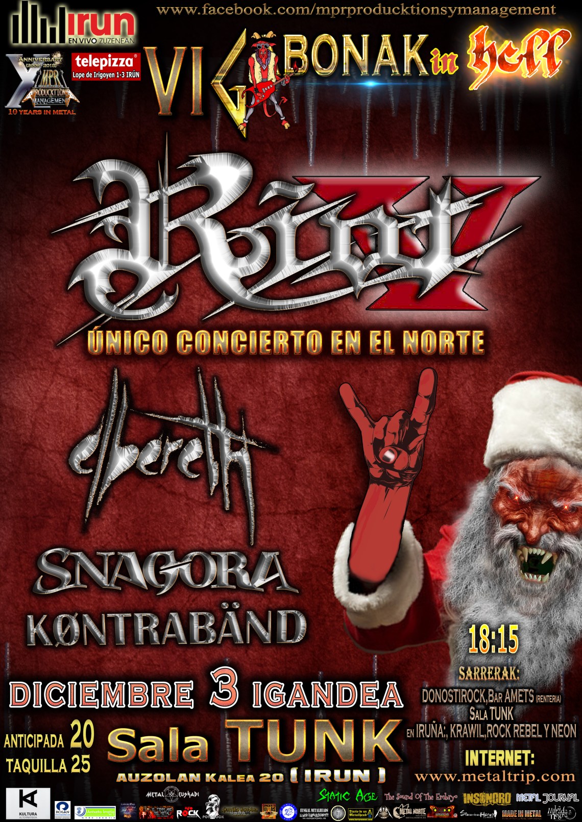 GABONAK in HELL DIC 2018