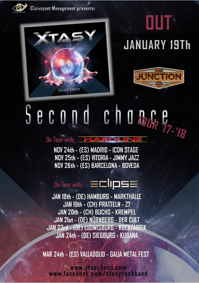 XTASY - TOUR 2017-18 - Second Leg EUROPE 2 Web