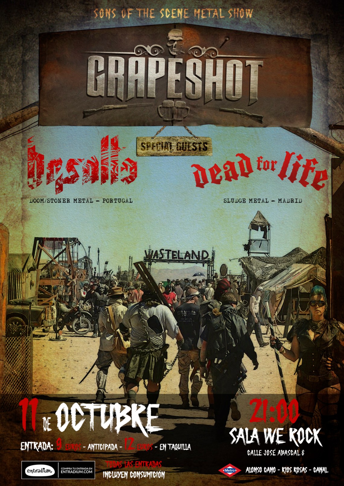 GRAPESHOT - BASALTO - DEAD4LIFE